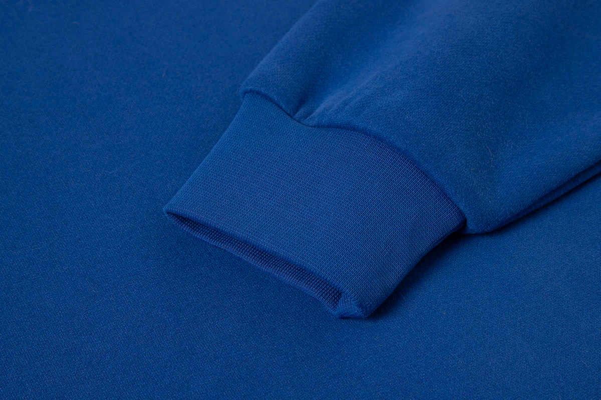 360 GSM CROPPED FIT 'CHEMICAL BLUE' HOODIE - Image 4