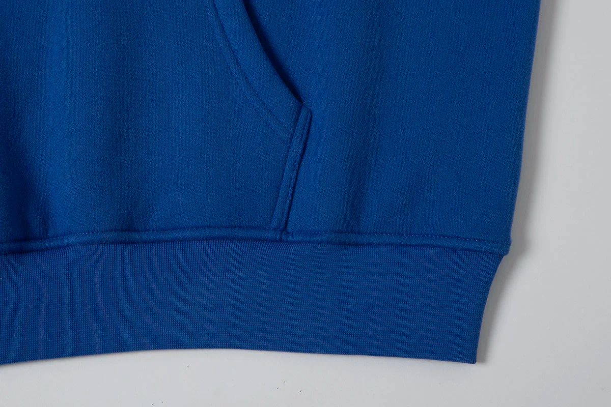 360 GSM CROPPED FIT 'CHEMICAL BLUE' HOODIE - Image 6