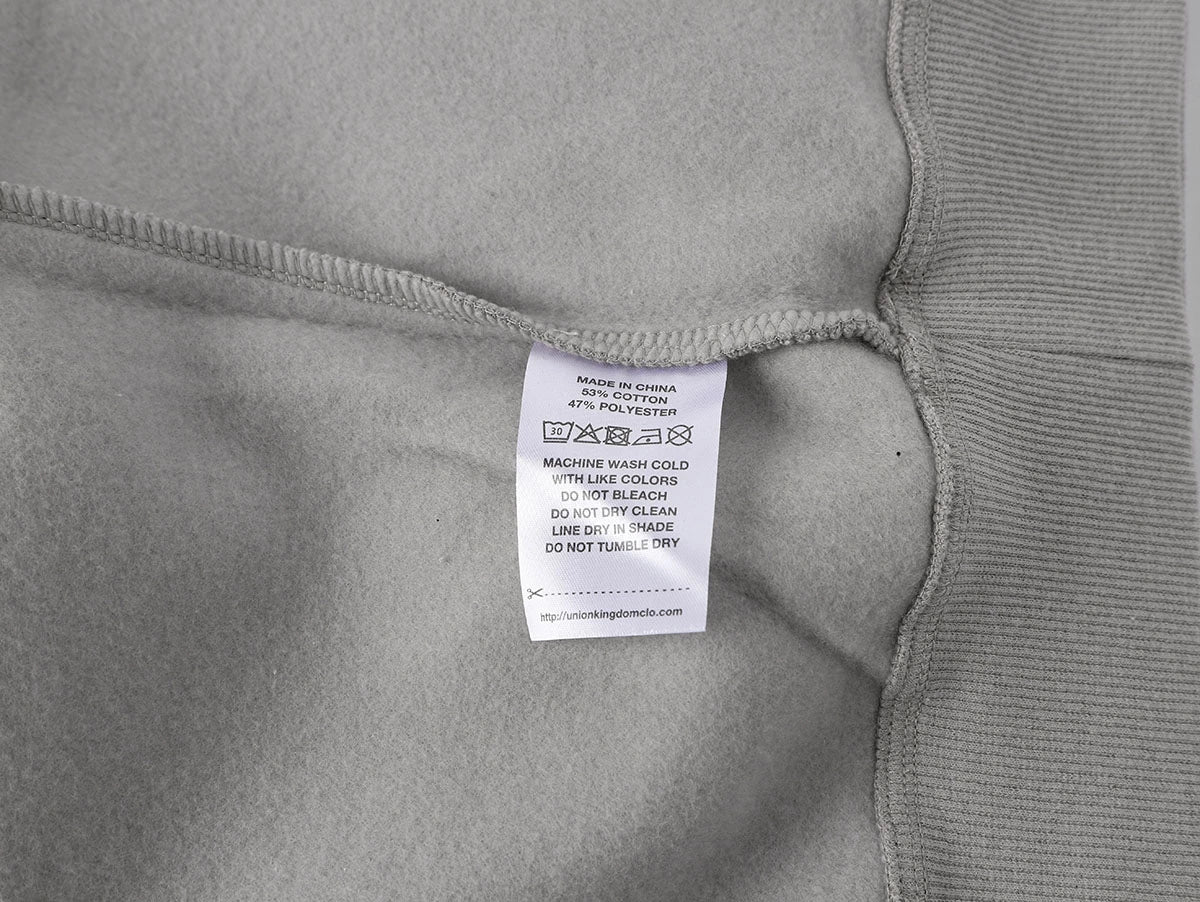 360 GSM CROPPED FIT 'SILVER GRAY' HOODIE - Image 6