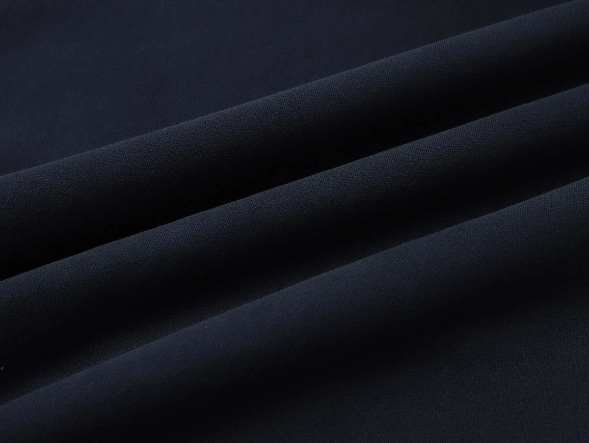 360 GSM CROPPED FIT 'NAVY BLUE' HOODIE - Image 5