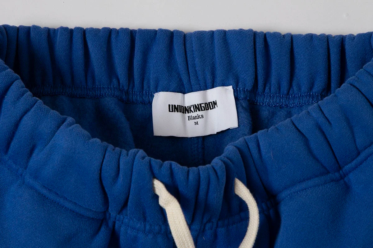 360 GSM NORMAL FIT STRAIGHT 'CHEMICAL BLUE' PANTS - Image 3