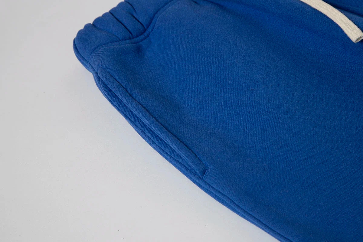 360 GSM NORMAL FIT STRAIGHT 'CHEMICAL BLUE' PANTS - Image 4