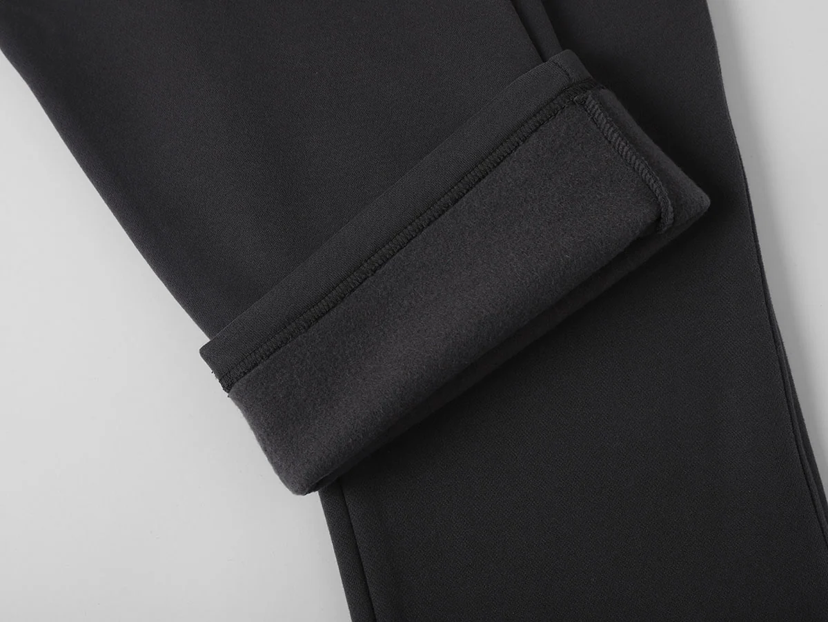 360 GSM NORMAL FIT STRAIGHT 'DARK GRAY' PANTS - Image 5