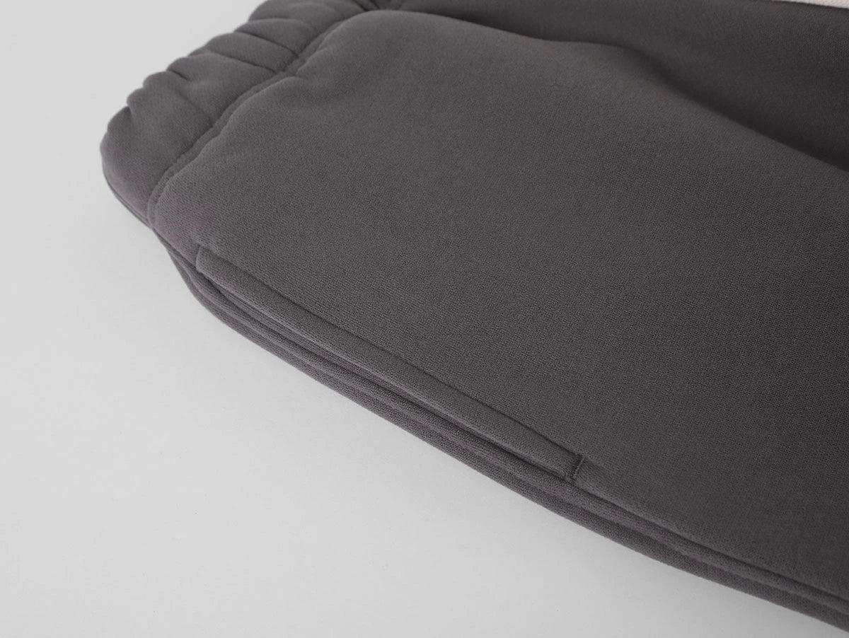 360 GSM NORMAL FIT STRAIGHT 'FOG GRAY' PANTS - Image 4