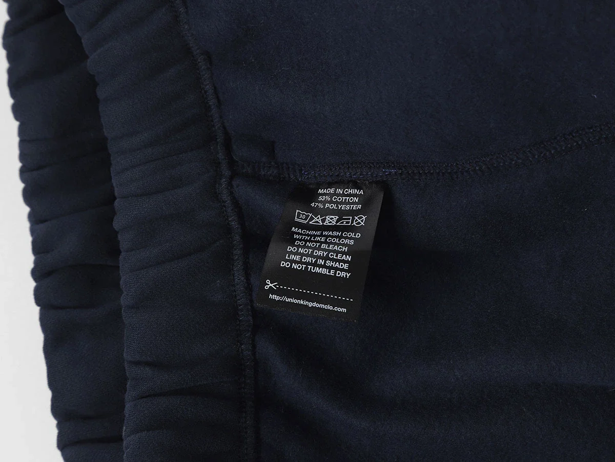 360 GSM NORMAL FIT STRAIGHT 'NAVY BLUE PANTS - Image 4