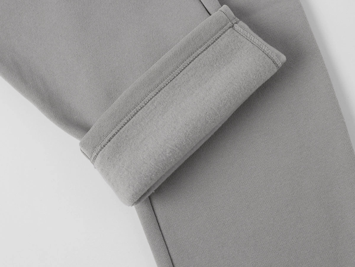 360 GSM NORMAL FIT STRAIGHT 'SILVER GRAY' PANTS - Image 5