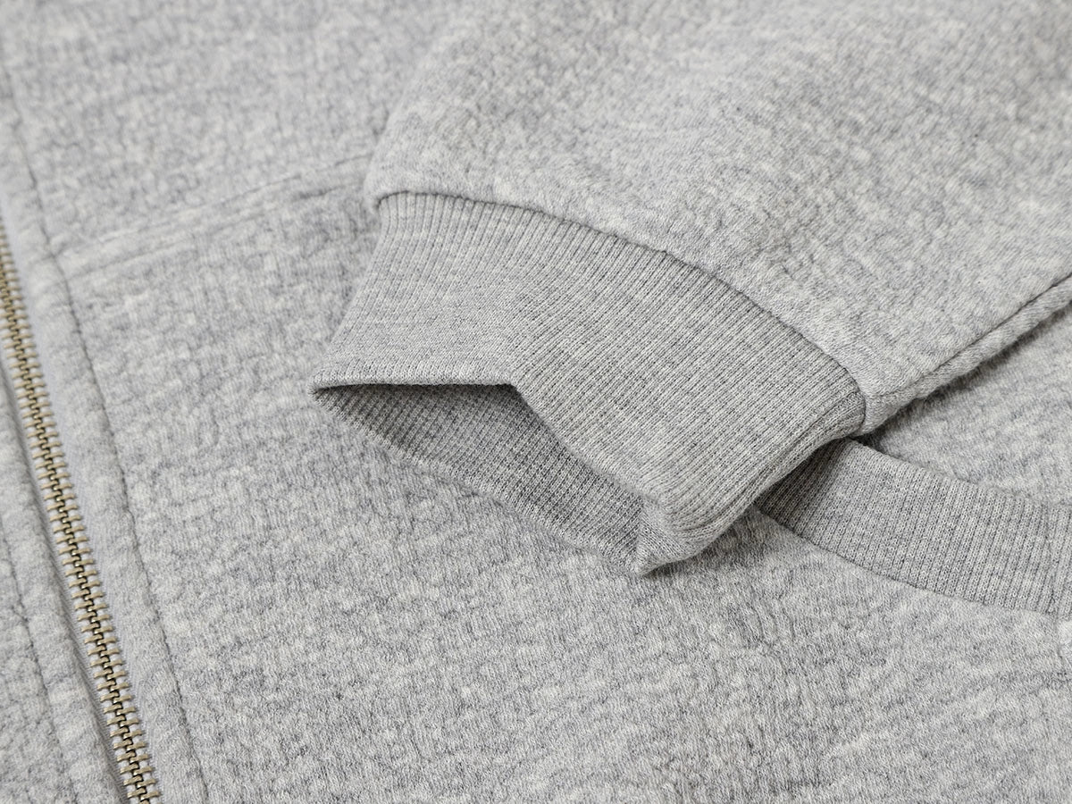 380 GSM BUBBLE CROPED 'FLOER GRAY' JACKET - Image 5