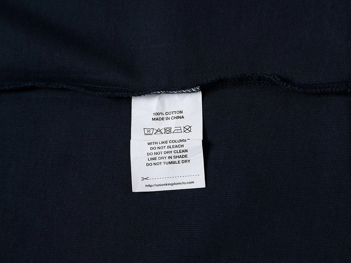 400 GSM BOXY CROPPED FIT 'NAVY BLUE ' T-SHIRT - Image 6