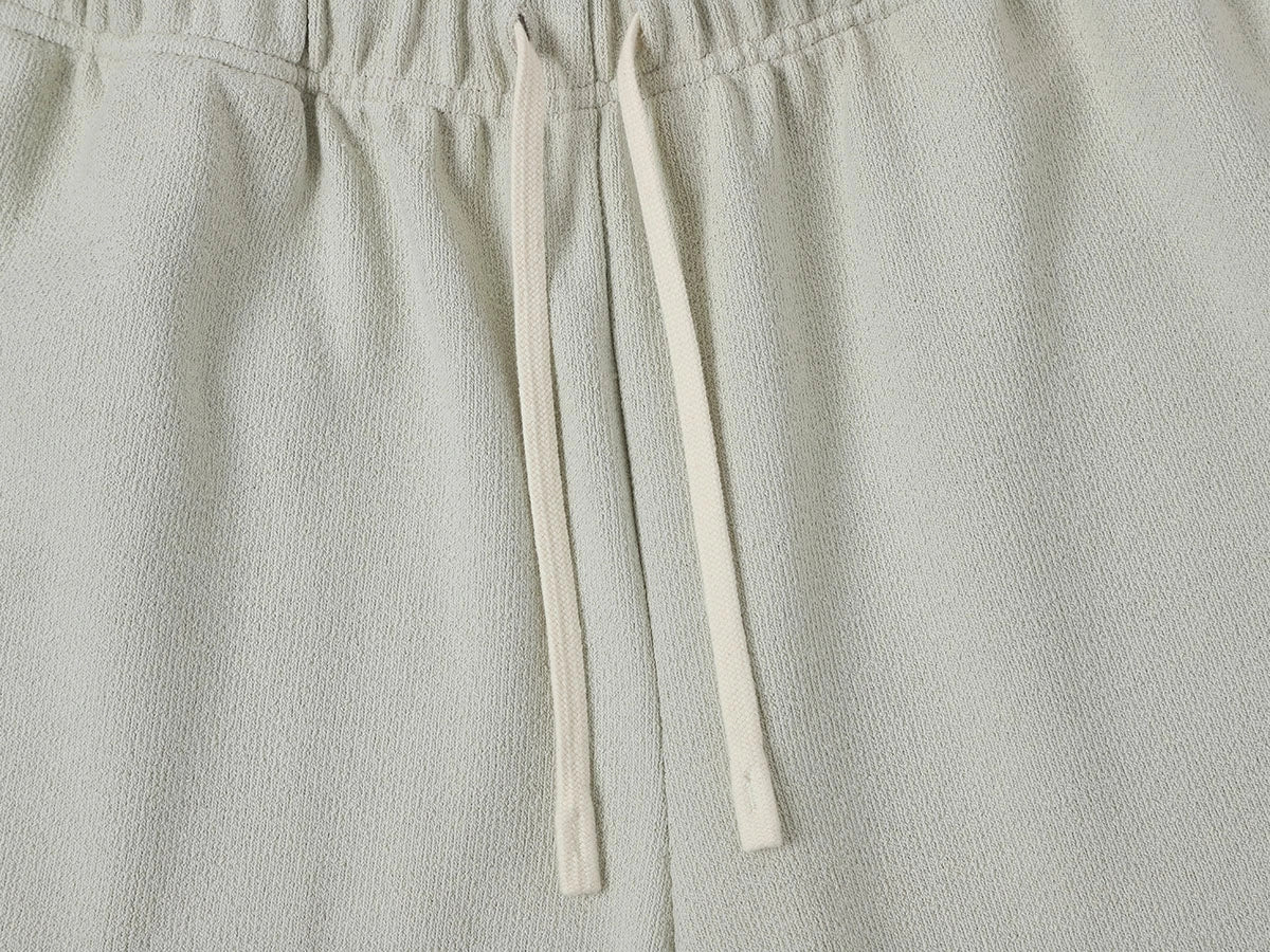 400 GSM COARSE NEEDLE 'OFF-WHITE' SHORTS - Image 3