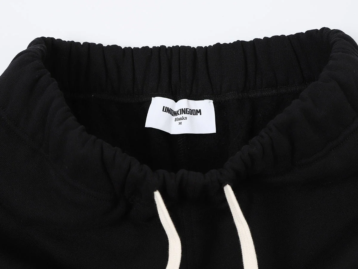 420 GSM STRAIGHT 'BLACK' SWEATPANTS - Image 4