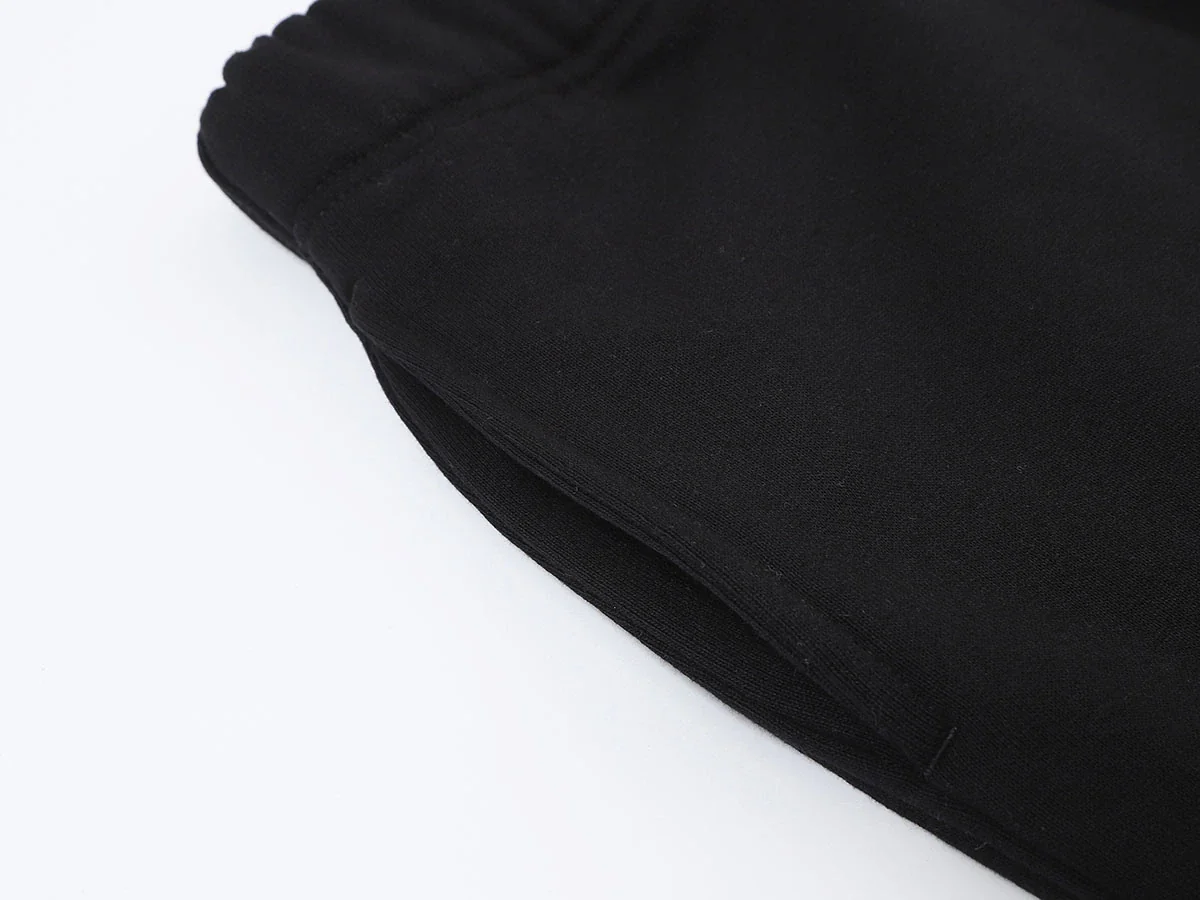420 GSM STRAIGHT 'BLACK' SWEATPANTS - Image 5