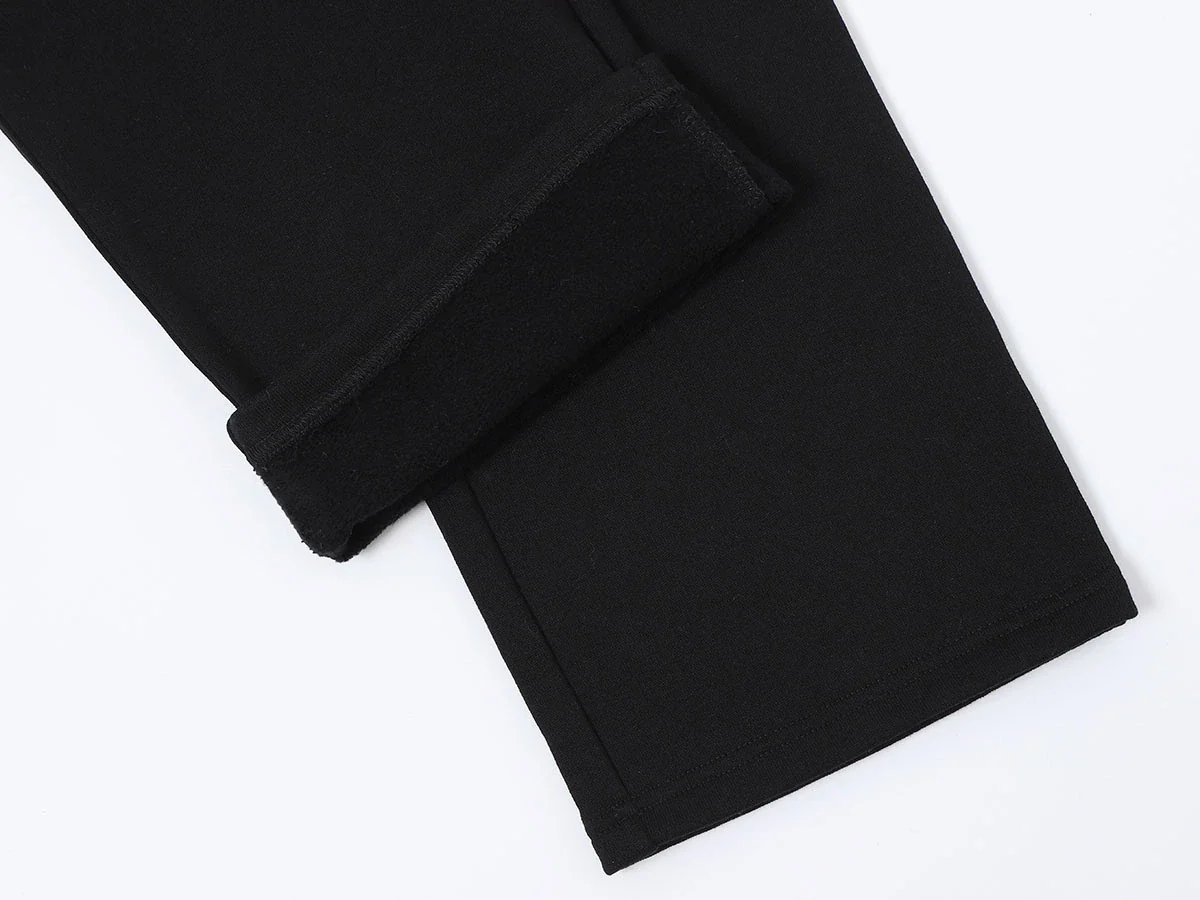 420 GSM STRAIGHT 'BLACK' SWEATPANTS - Image 6