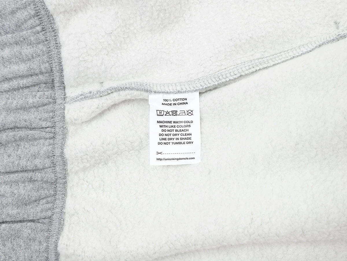 420 GSM STRAIGHT 'FLOWER GRAY' SWEATPANTS - Image 7