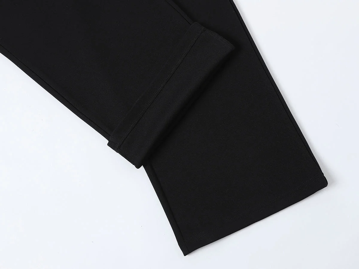 430 GSM LOOSE FIT ' BLACK' PANTS - Image 6