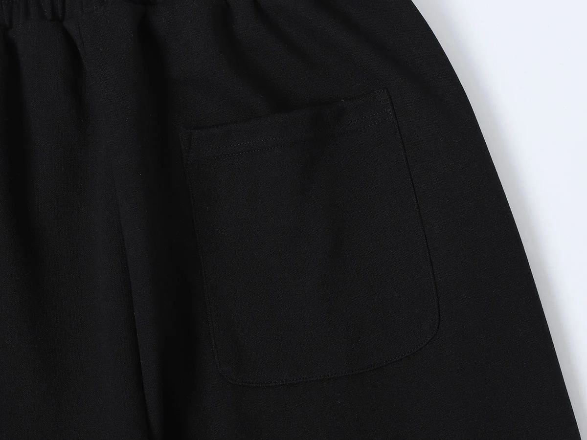 430 GSM LOOSE FIT ' BLACK' PANTS - Image 7