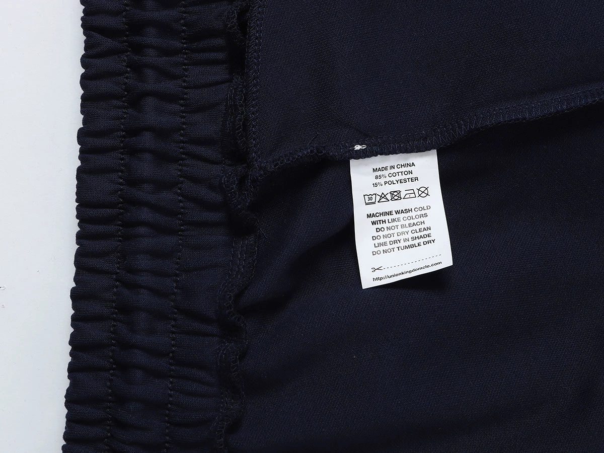 430 GSM LOOSE FIT ' NAVY BLUE ' PANTS - Image 7