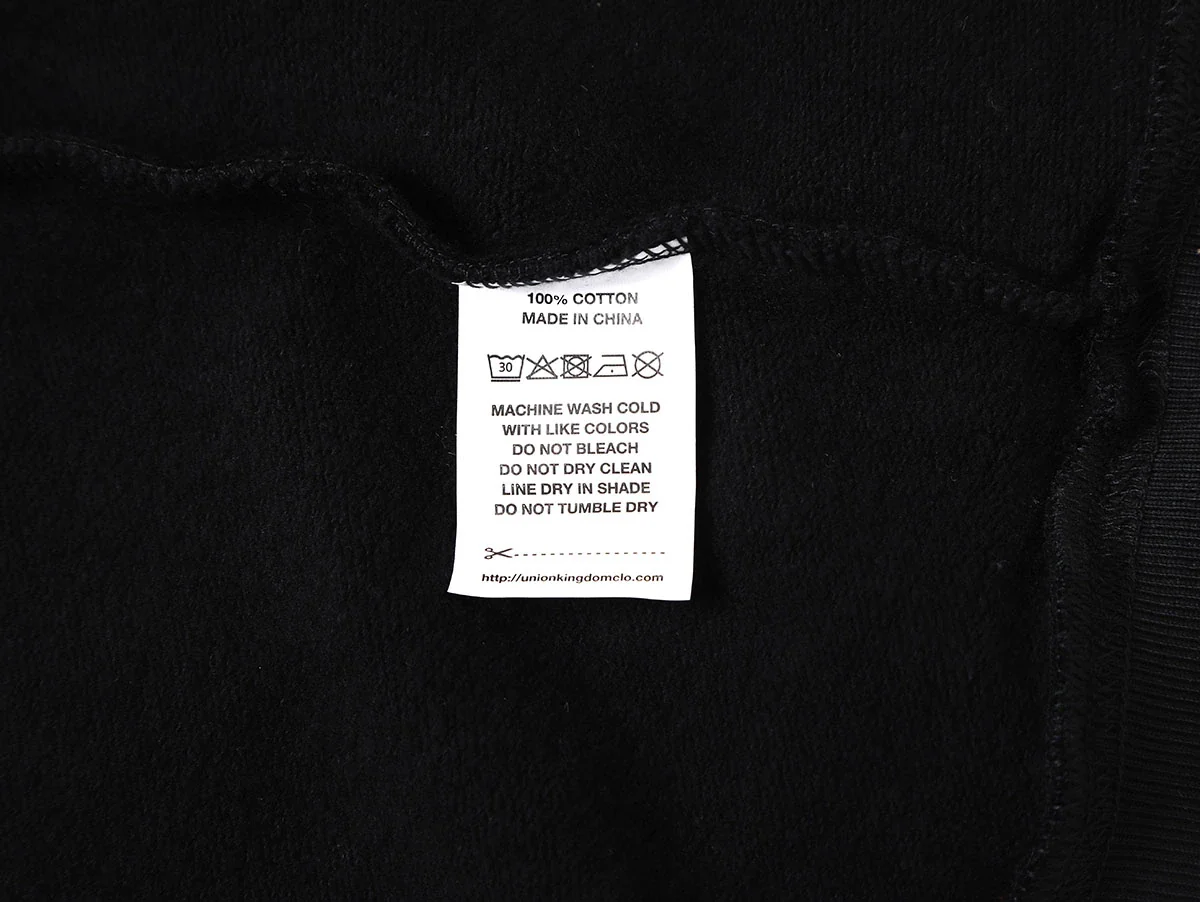 480 GSM  FLEECE CROPPED FIT 'BLACK' ZIP-UP HOODIE - Image 8
