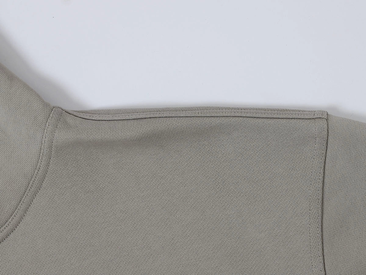 480 GSM TERRY LOOSE FIT 'SMOKE' HOODIE - Image 4