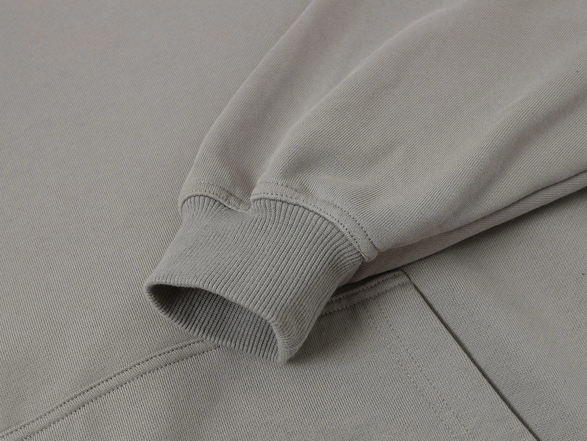 480 GSM TERRY LOOSE FIT 'SMOKE' HOODIE - Image 5