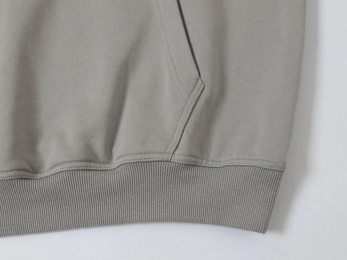 480 GSM TERRY LOOSE FIT 'SMOKE' HOODIE - Image 6