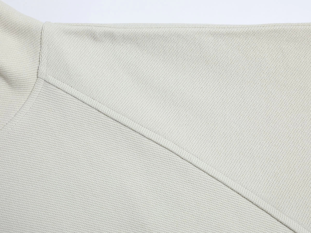 480 GSM RAGLAN BOXY CROPPED FIT 'OFF WHITE' HOODIE - Image 4