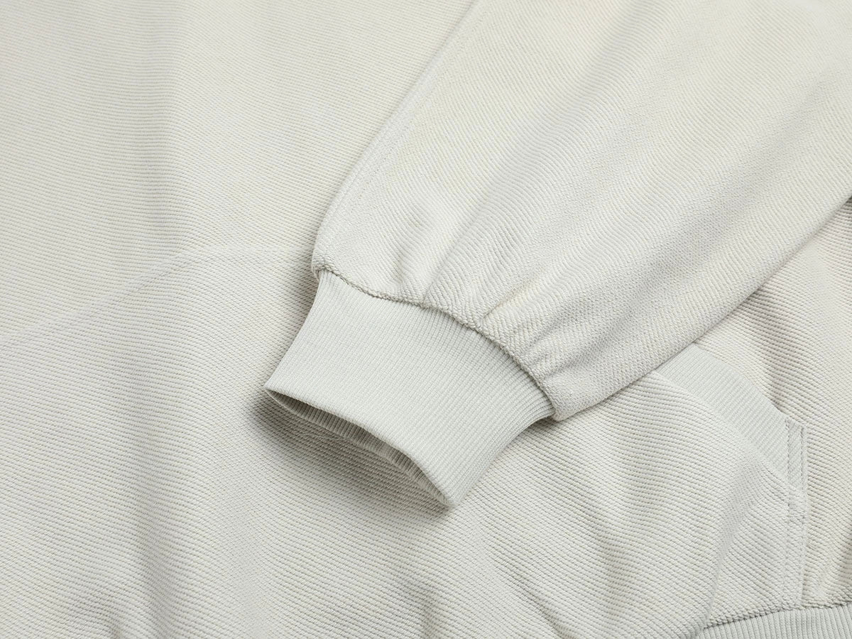 480 GSM RAGLAN BOXY CROPPED FIT 'OFF WHITE' HOODIE - Image 7