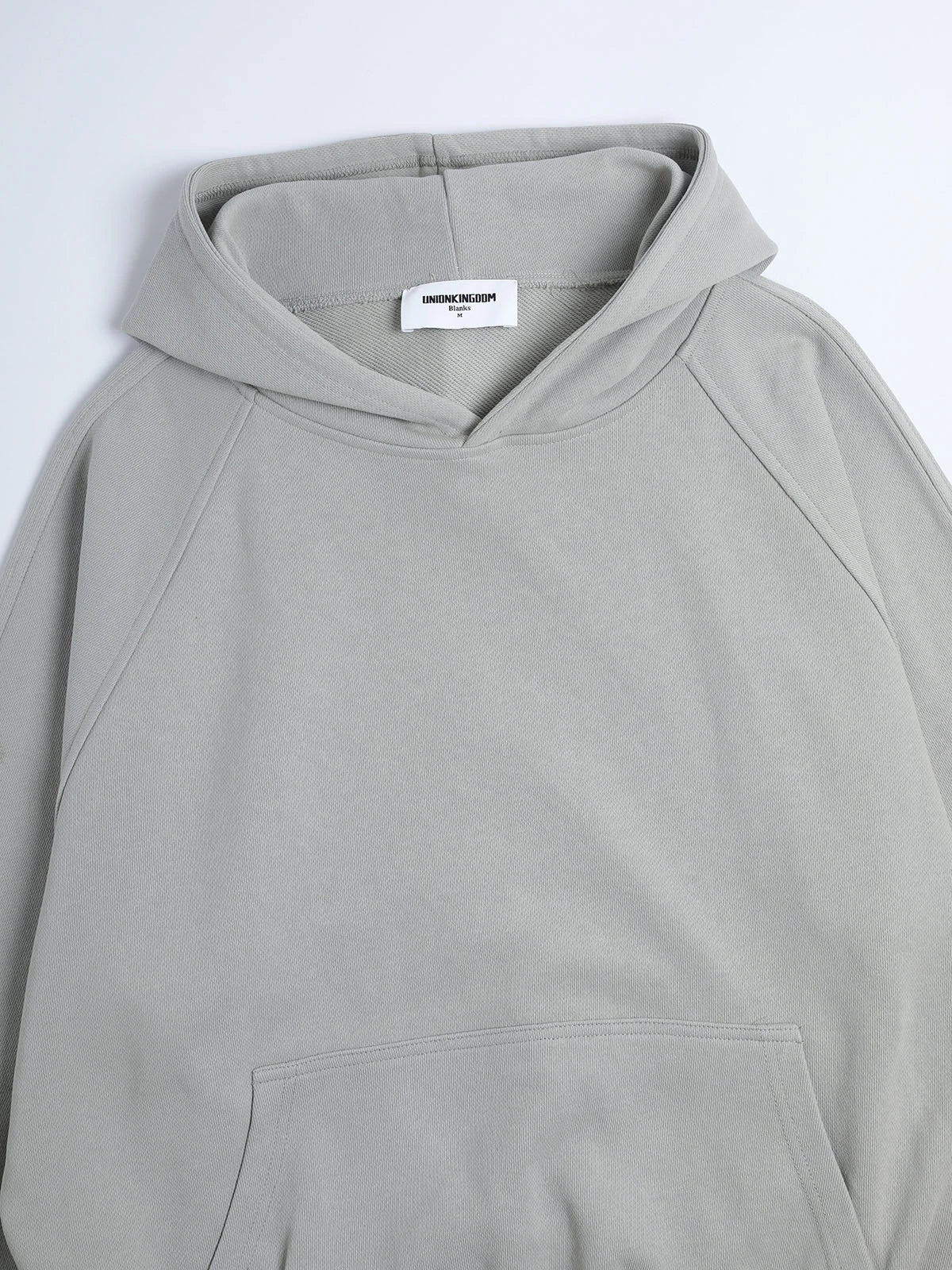 480 GSM RAGLAN BOXY CROPPED FIT 'SMOKE' HOODIE - Image 3