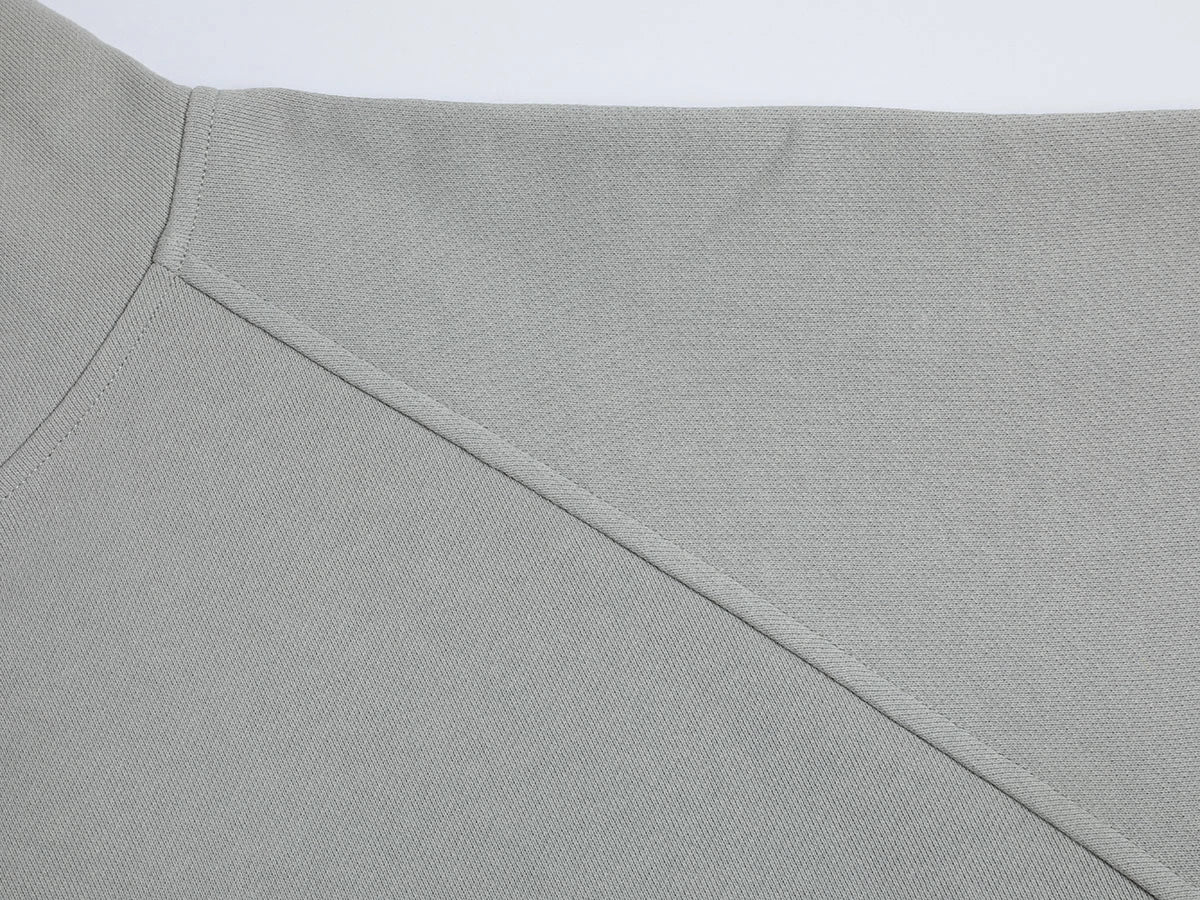 480 GSM RAGLAN BOXY CROPPED FIT 'SMOKE' HOODIE - Image 5