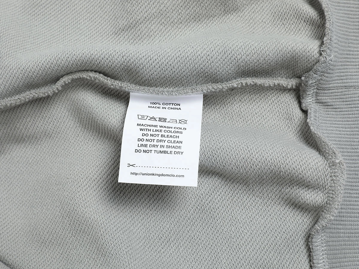 480 GSM RAGLAN BOXY CROPPED FIT 'SMOKE' HOODIE - Image 6
