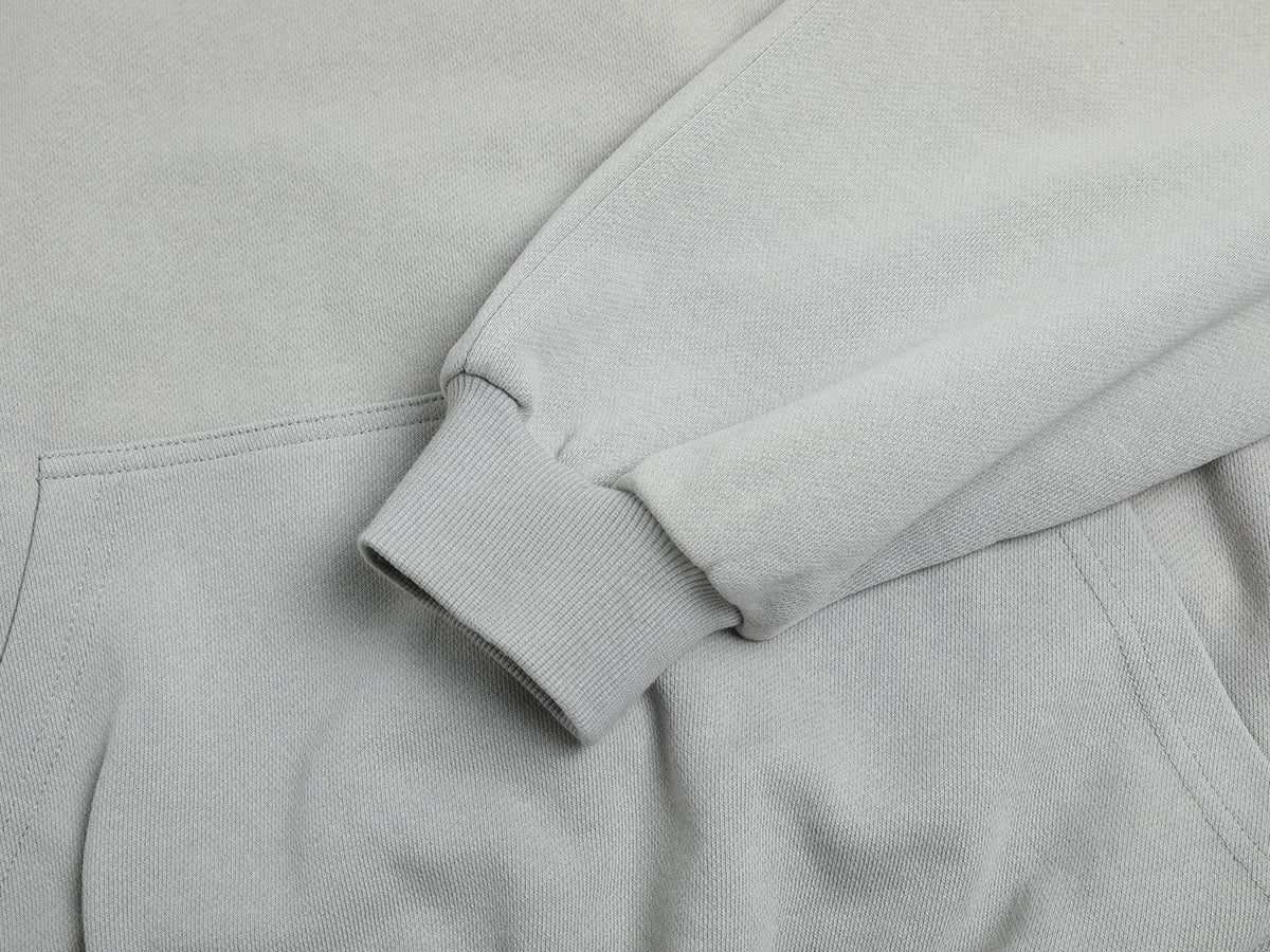 480 GSM RAGLAN BOXY CROPPED FIT 'SMOKE' HOODIE - Image 7