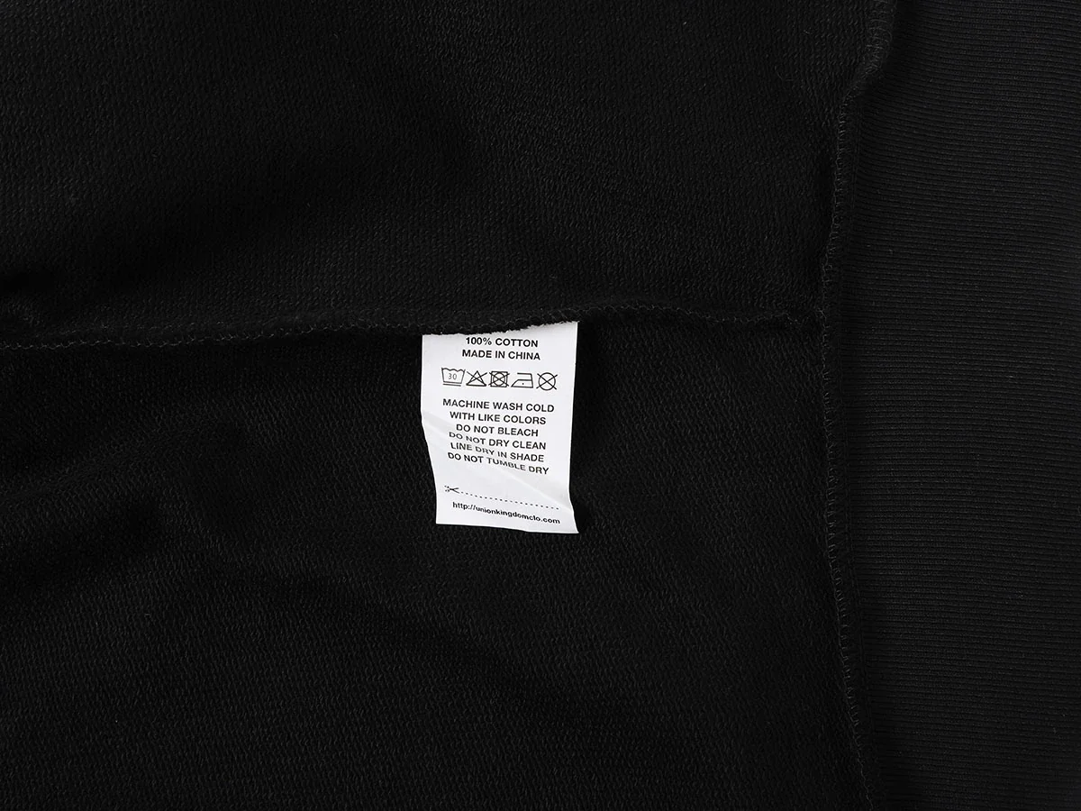 480 GSM TERRY BOX 'BLACK' ZIP-UP HOODIE - Image 6