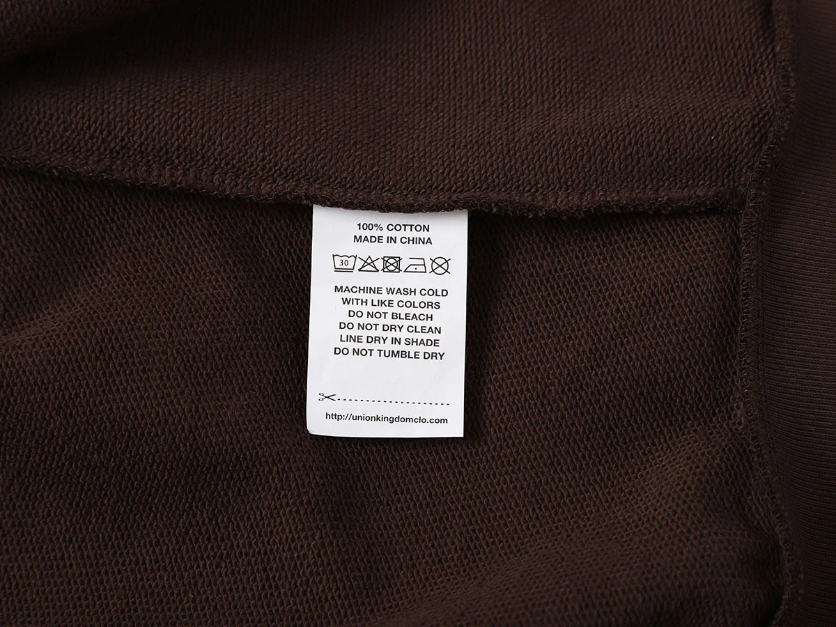 480 GSM TERRY BOX 'COFFEE' ZIP-UP HOODIE - Image 6