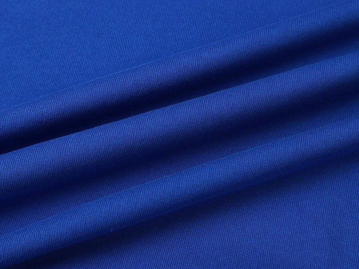 480 GSM LOOSE FIT 'CHEMICAL BLUE' HOODIE - Image 5