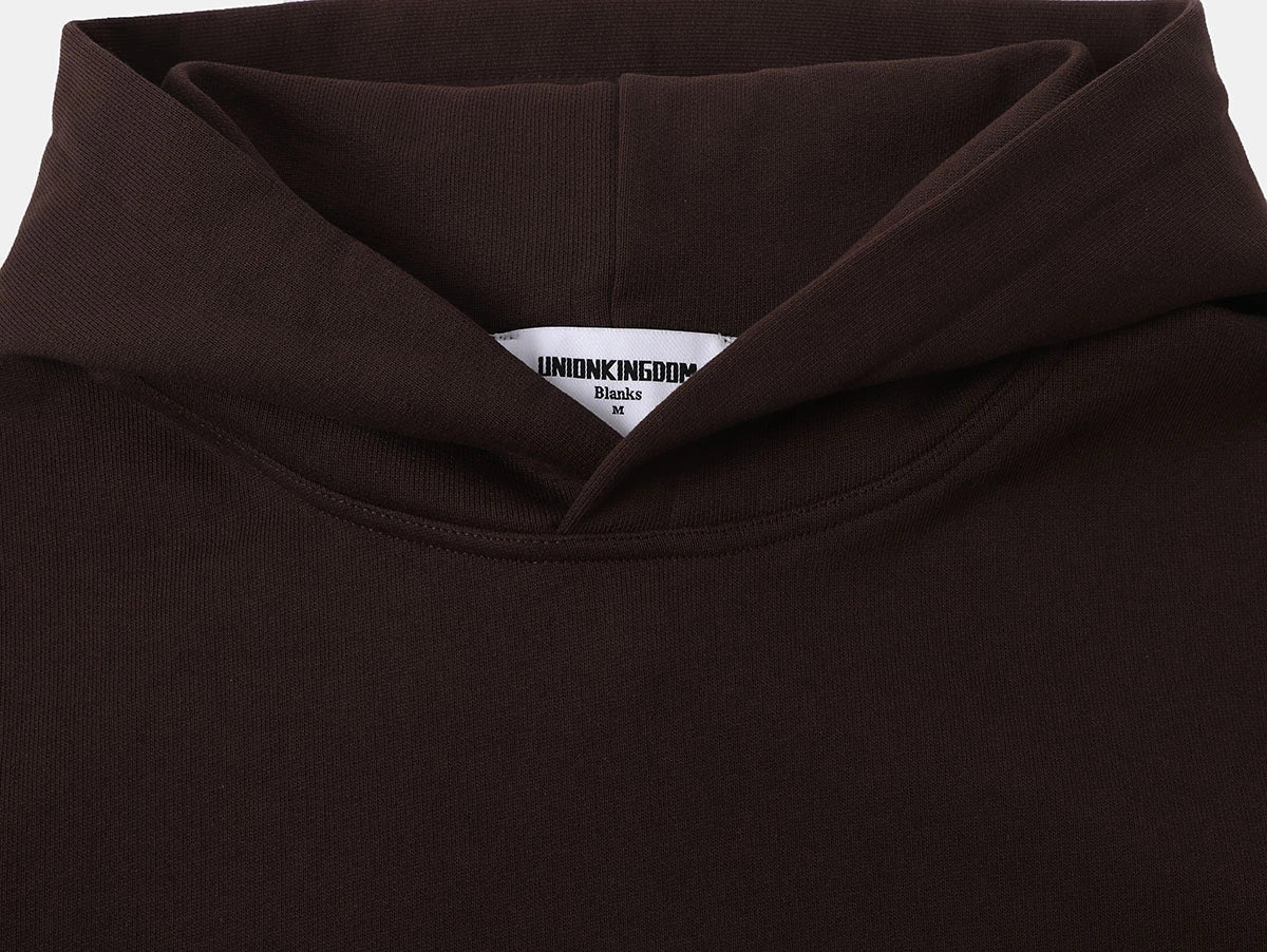 480 GSM TERRY LOOSE FIT 'COFFEE' HOODIE - Image 4