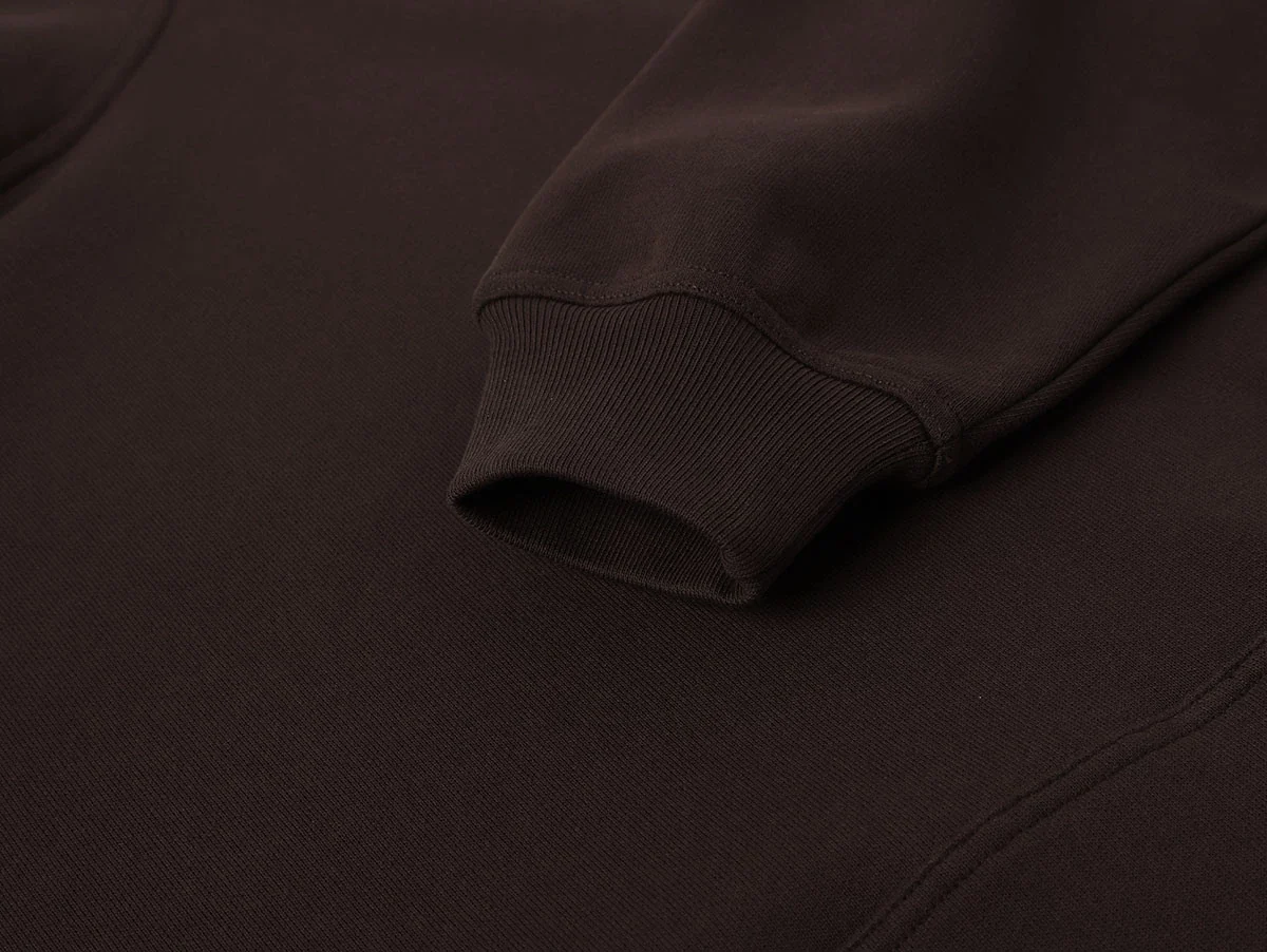 480 GSM TERRY LOOSE FIT 'COFFEE' HOODIE - Image 5