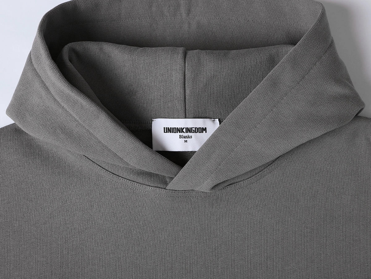 480 GSM LOOSE FIT 'GRAY' HOODIE - Image 3