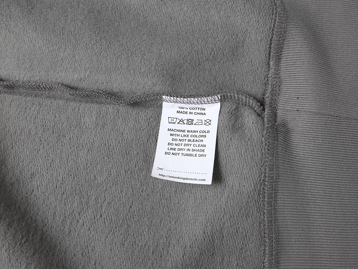 480 GSM LOOSE FIT 'GRAY' HOODIE - Image 5
