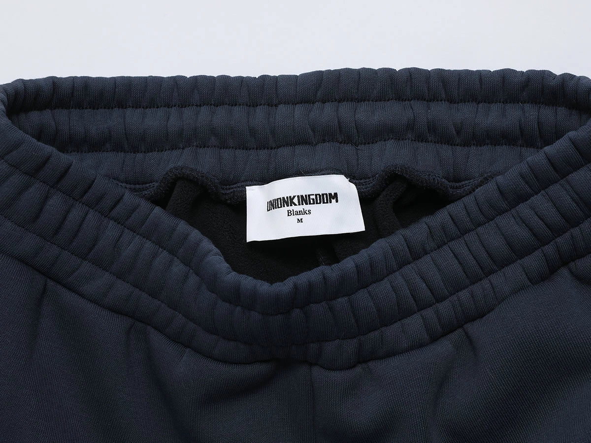 500 GSM LOOSE FIT WIDE LEG 'NAVY BLUE' SWEATPANT - Image 5