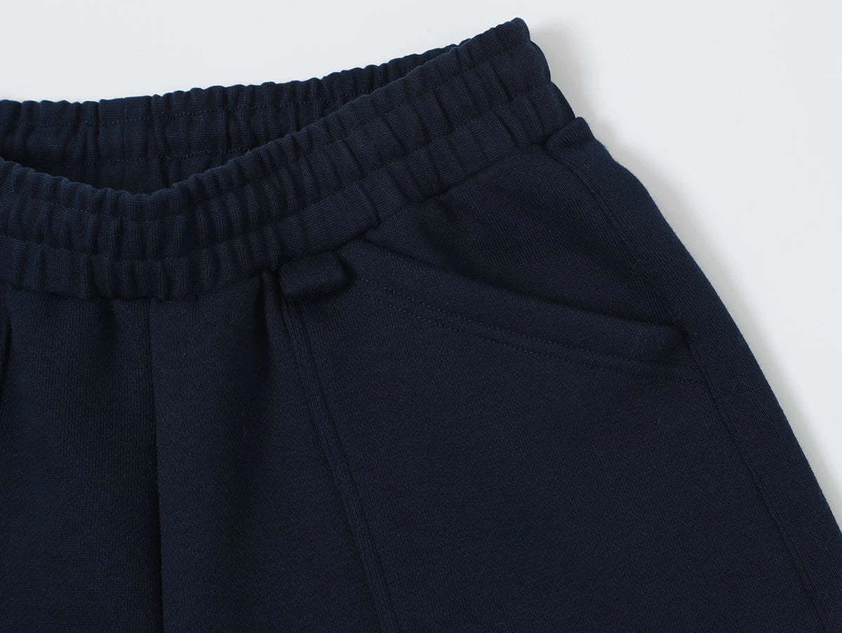 520 GSM COZEY BAGGY 'NAVY BLUE' SHORTS - Image 3