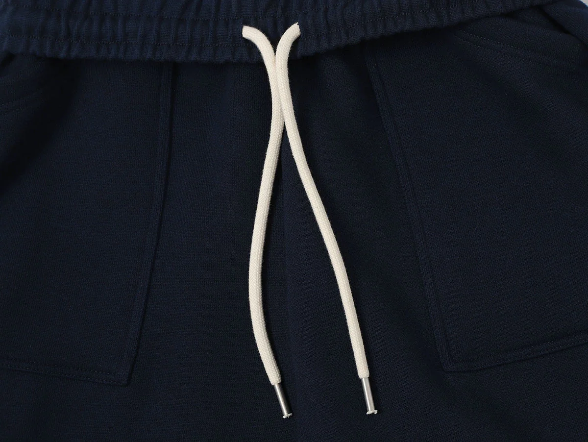 520 GSM COZEY BAGGY 'NAVY BLUE' SHORTS - Image 7