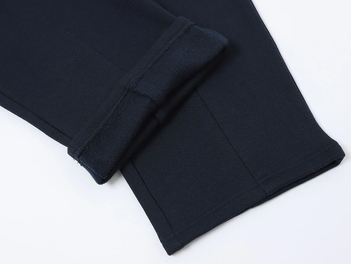 520 GSM COZY BAGGY 'NAVY BLUE'  STRAIGHT PANTS - Image 4