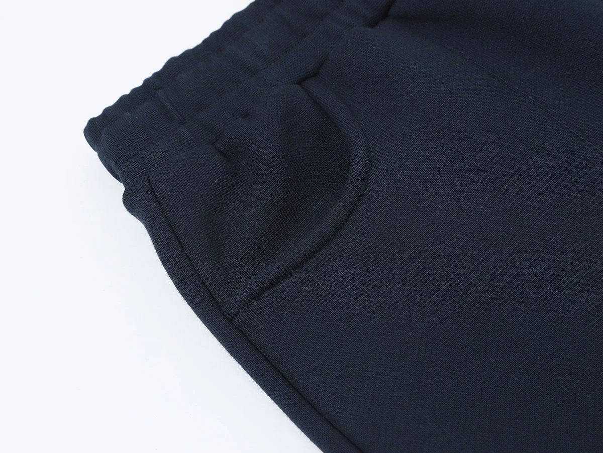 520 GSM COZY BAGGY 'NAVY BLUE'  STRAIGHT PANTS - Image 5