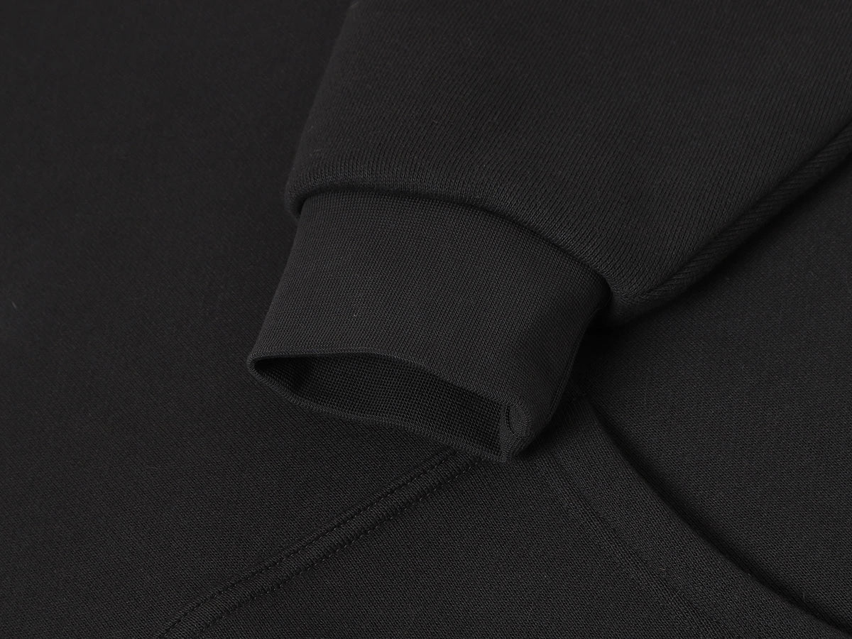 520 GSM BOXY CROPPED FIT 'DARK GRAY' HOODIE - Image 5
