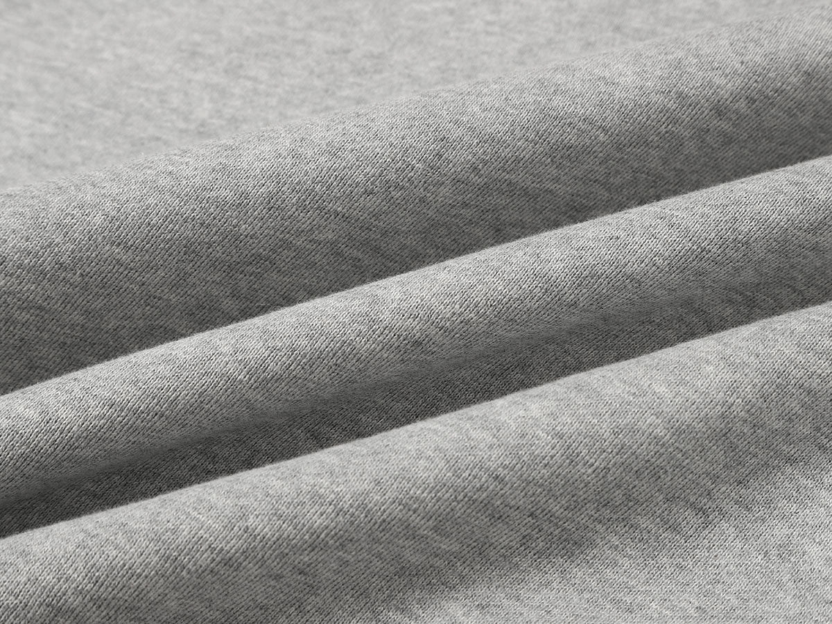 520 GSM BOXY CROPPED FIT 'FLOWER GRAY' HOODIE - Image 5