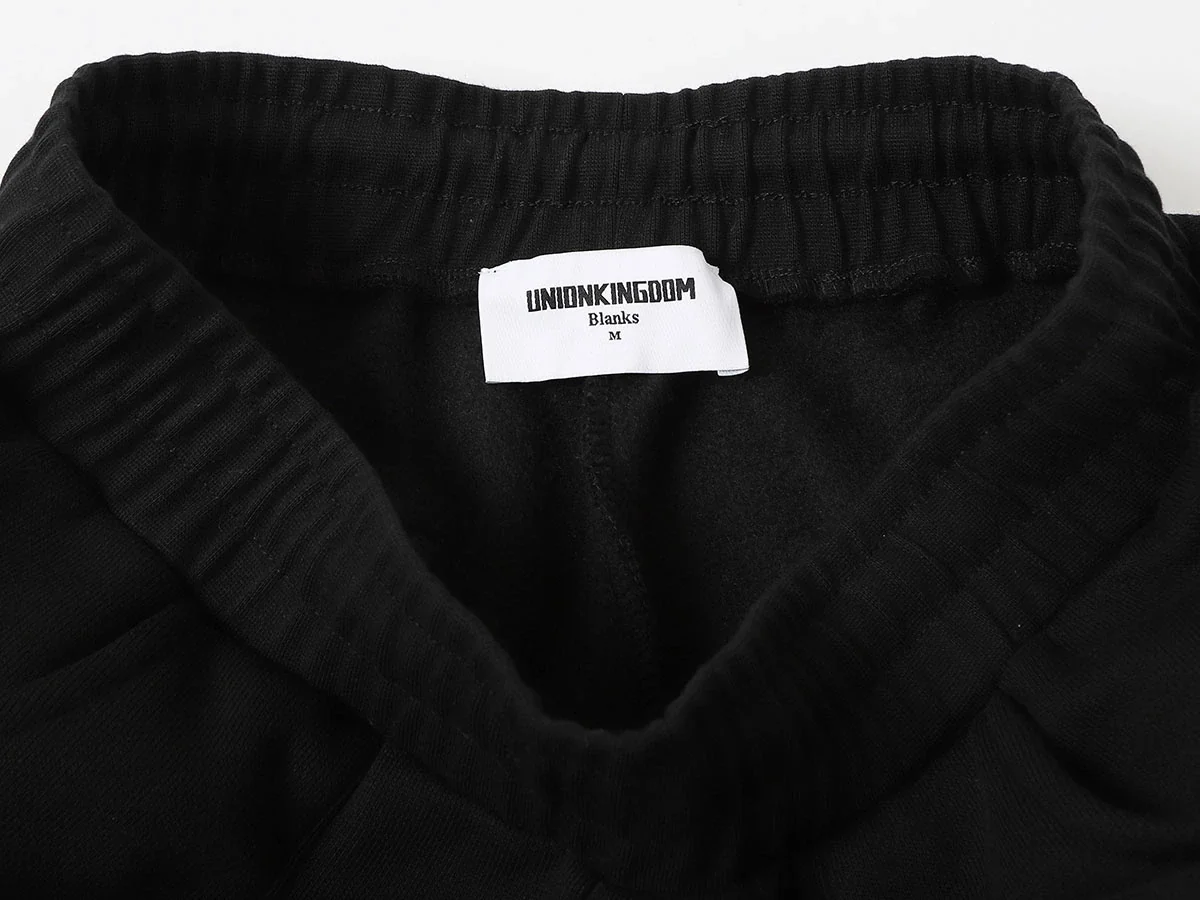 520 GSM COZY BAGGY 'BLACK'  STRAIGHT PANTS - Image 3