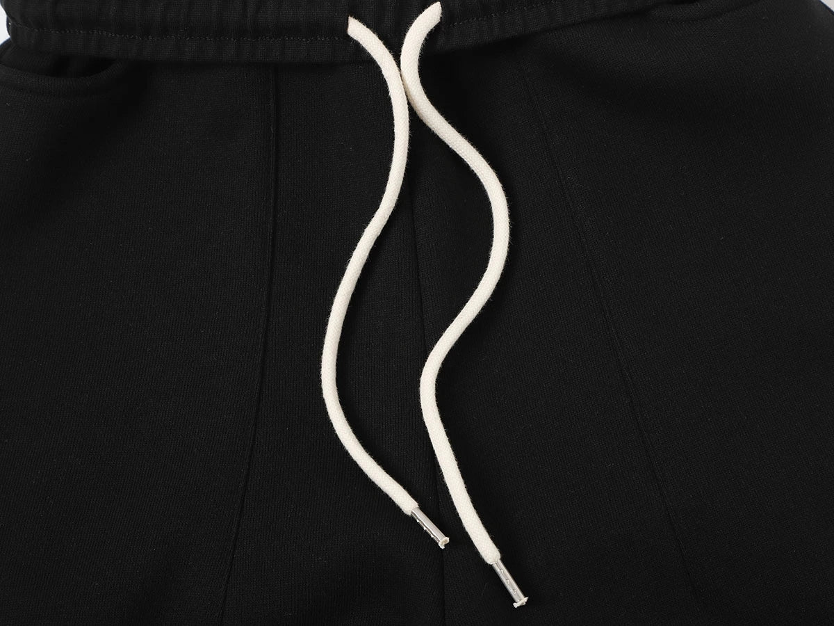 520 GSM COZY BAGGY 'BLACK'  STRAIGHT PANTS - Image 4