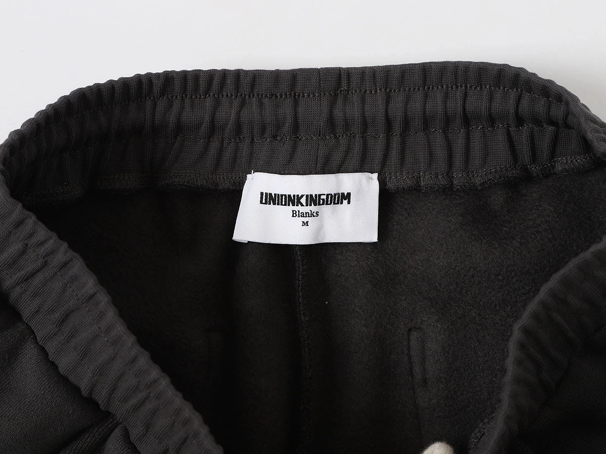 520 GSM COZY BAGGY 'DARK GRAY'  STRAIGHT PANTS - Image 3