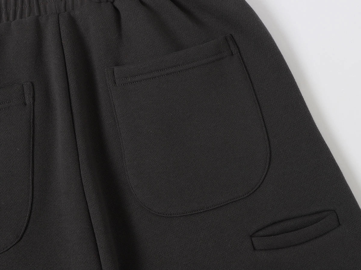 520 GSM COZY BAGGY 'DARK GRAY'  STRAIGHT PANTS - Image 5