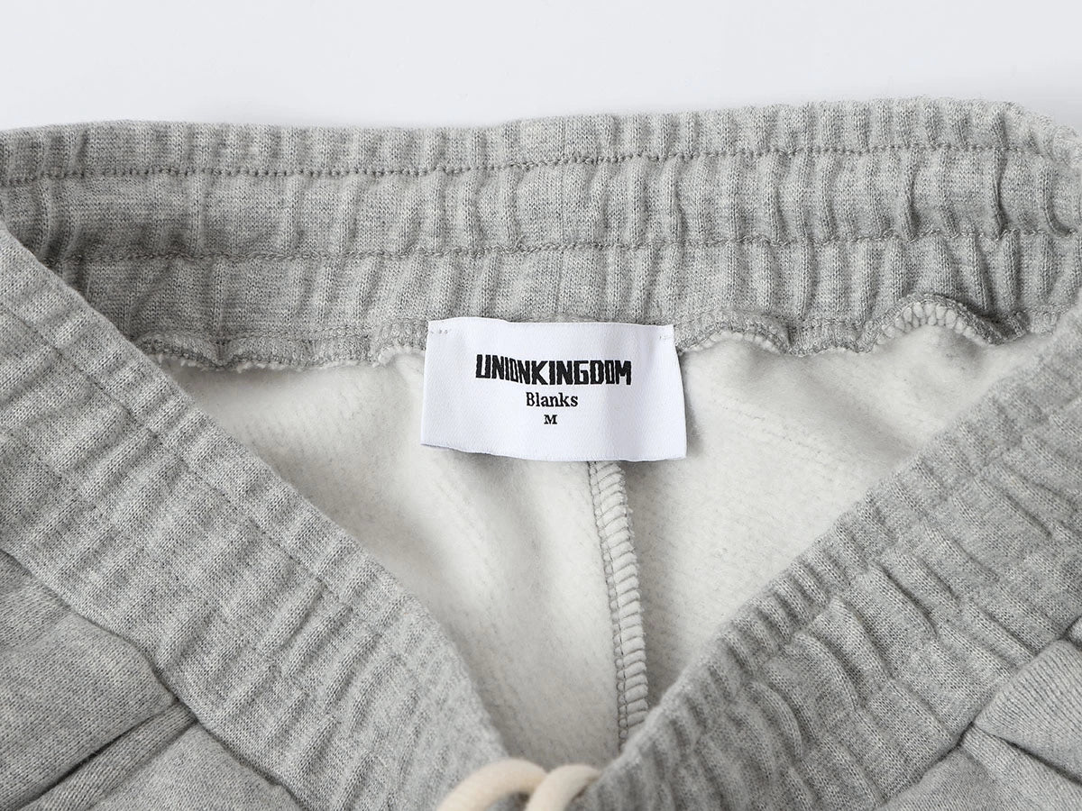 520 GSM COZY BAGGY 'FLOWER GRAY' STRAIGHT PANTS - Image 3