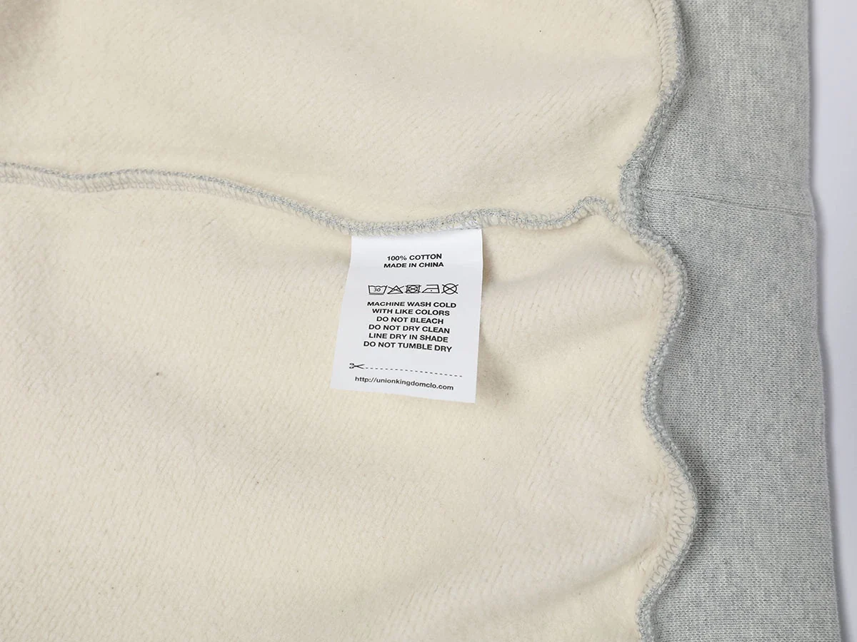 600 GSM RAGLAN CROPPED FIT 'FLOWER GRAY' HOODIE - Image 6